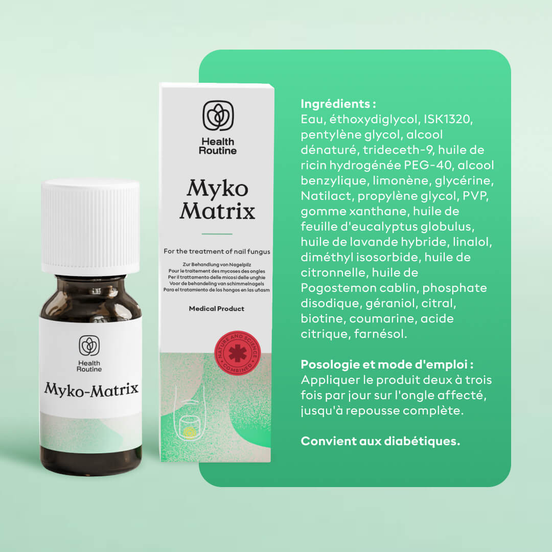Solution contre les mycoses des ongles Myko-Matrix