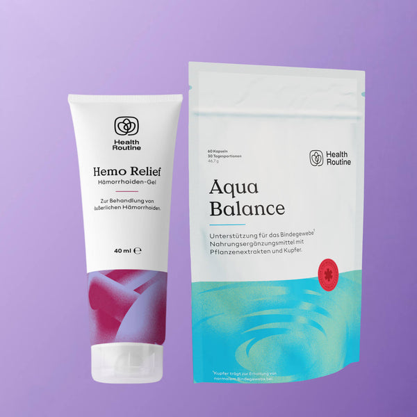 Combinaison Hemo Relief + Aqua Balance